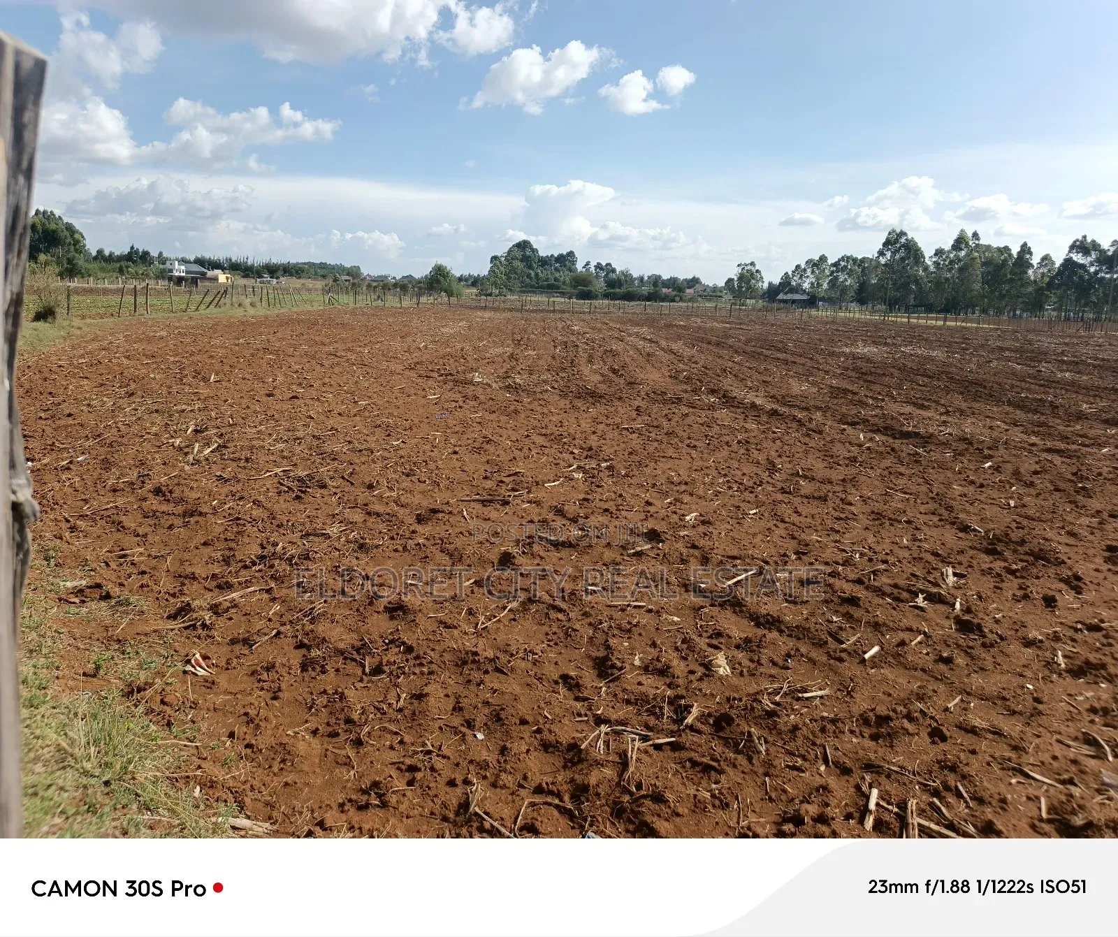 1/2 Acre Kiplombe Touching Tarmac With Title in Kapsuswa