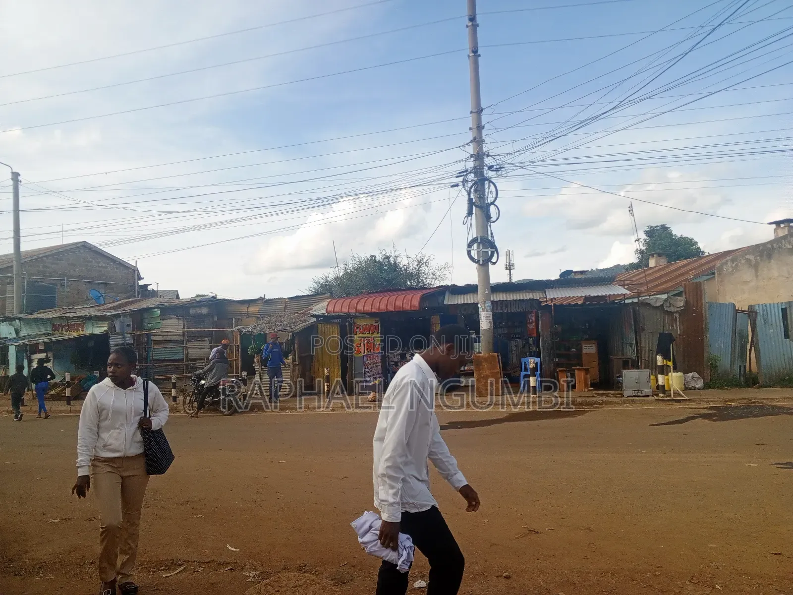 Machakos Town Eastleigh Touching Tarmac Road in Machakos Town