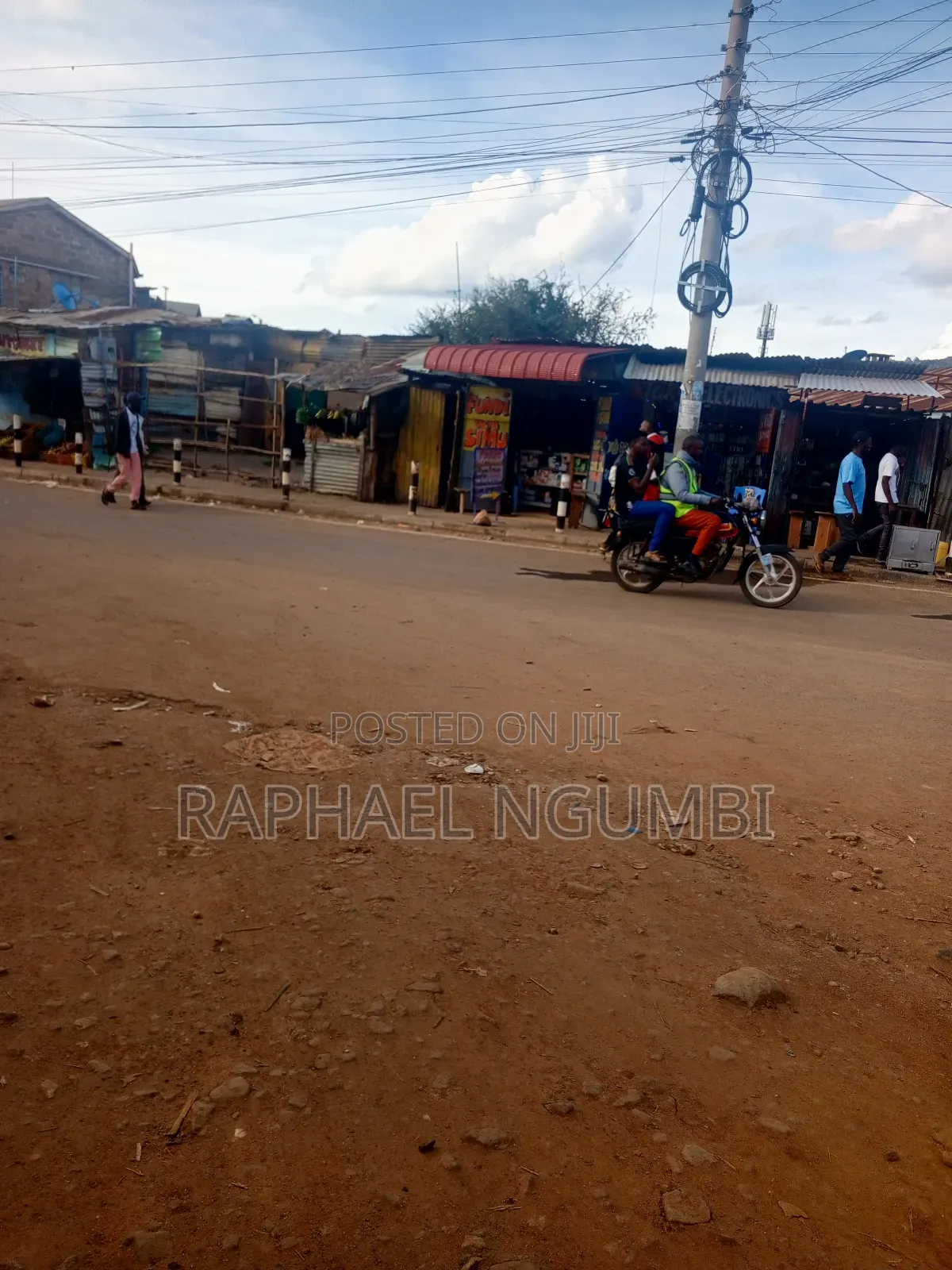 Machakos Town Eastleigh Touching Tarmac Road in Machakos Town