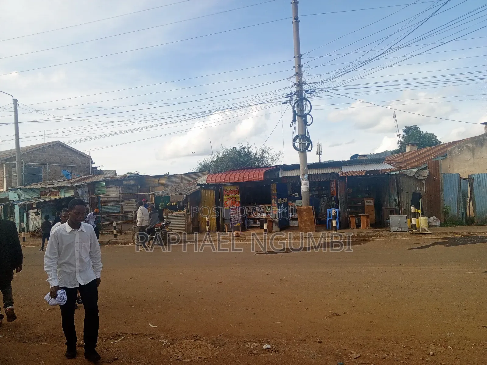 Machakos Town Eastleigh Touching Tarmac Road in Machakos Town