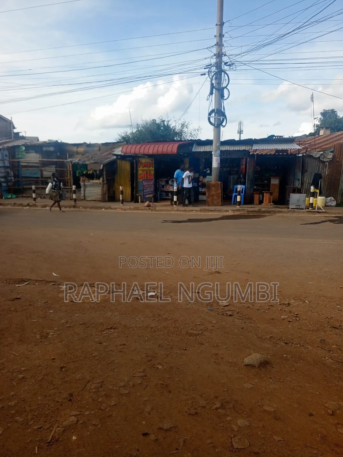 Machakos Town Eastleigh Touching Tarmac Road in Machakos Town