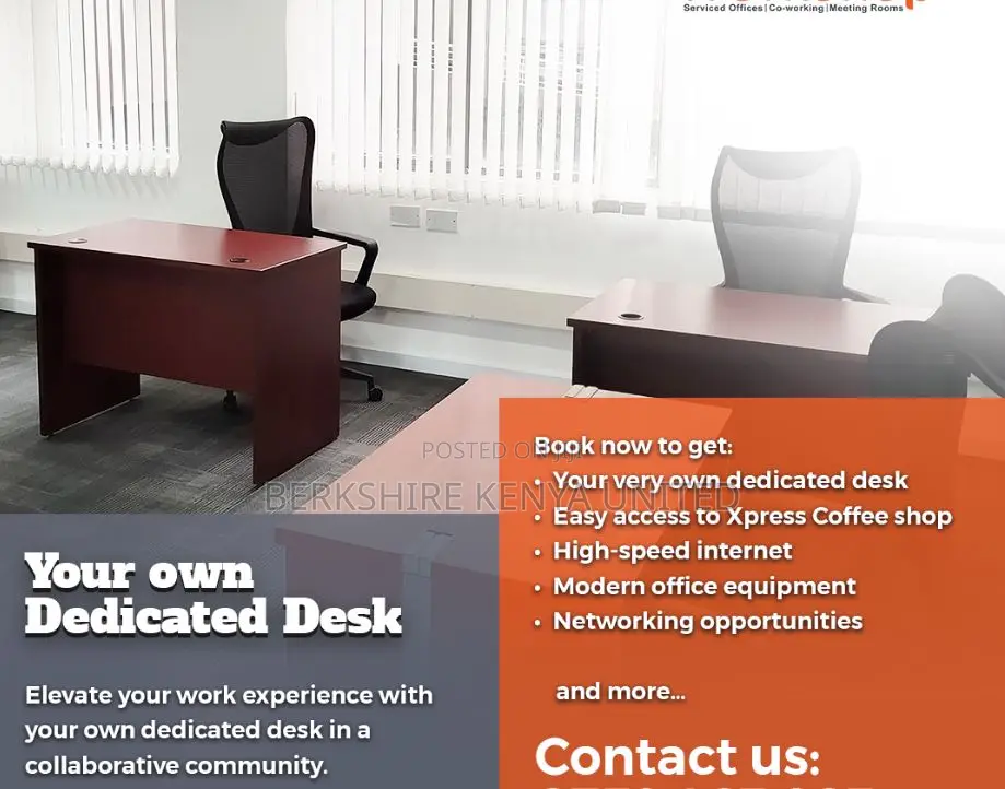 Working Well-enough Space -offices For Productivity in Nairobi Central