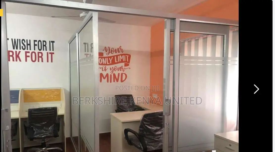 Refreshing Working Spaces-lots Of Fresh Air-large Windows in Nairobi Central
