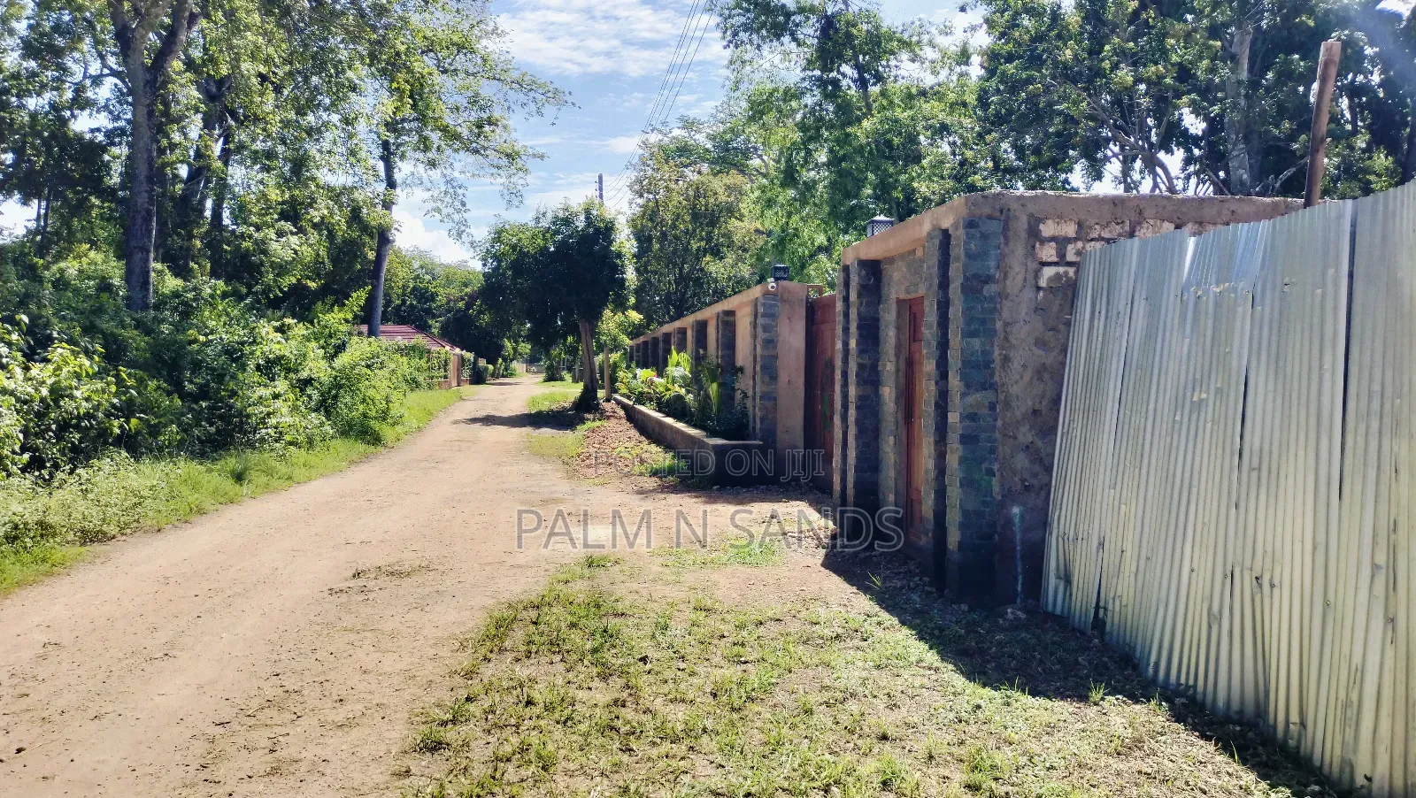 Half Acre Second Row Beach Plot on Sale! At in Diani