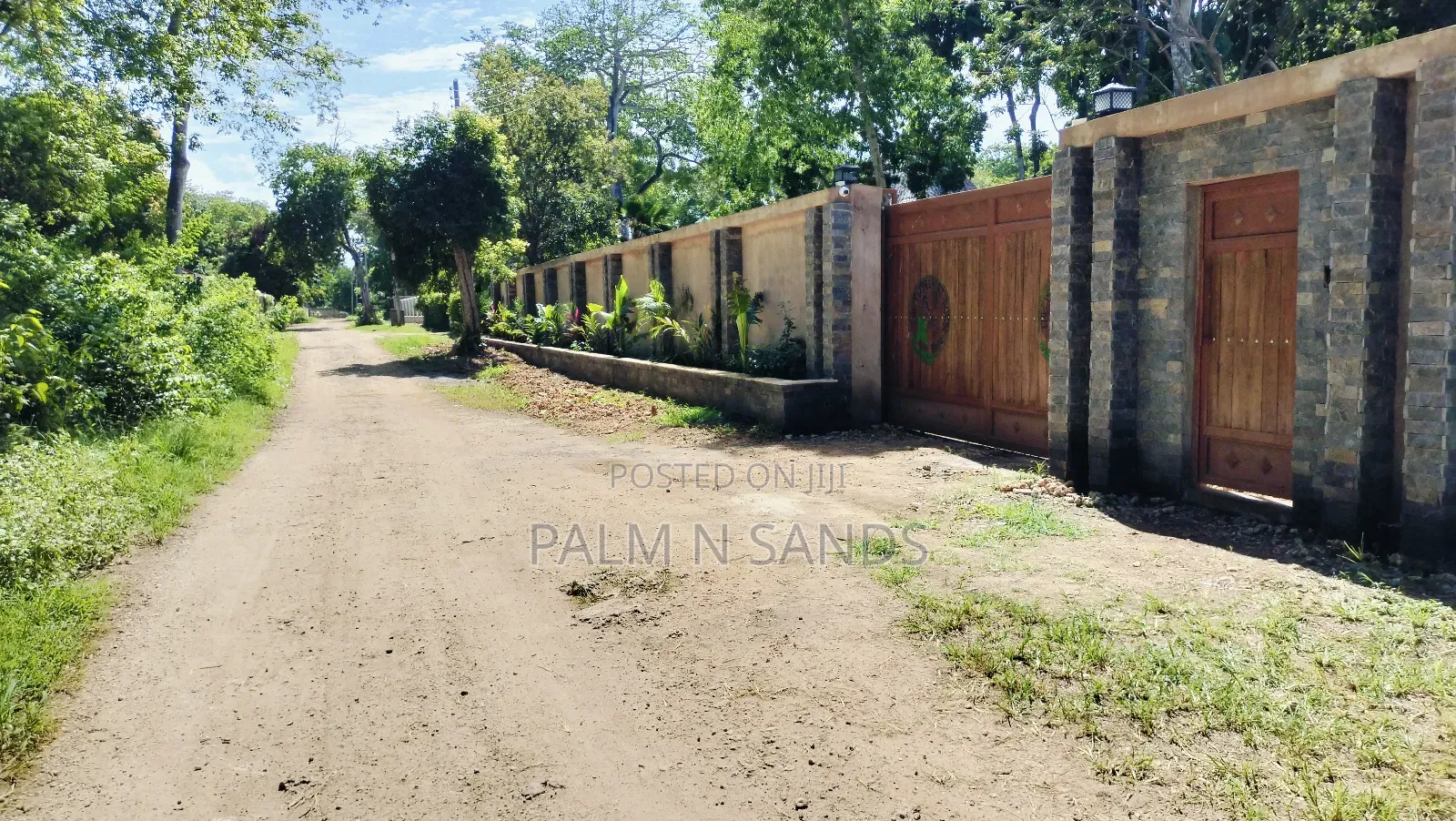 Half Acre Second Row Beach Plot on Sale! At in Diani