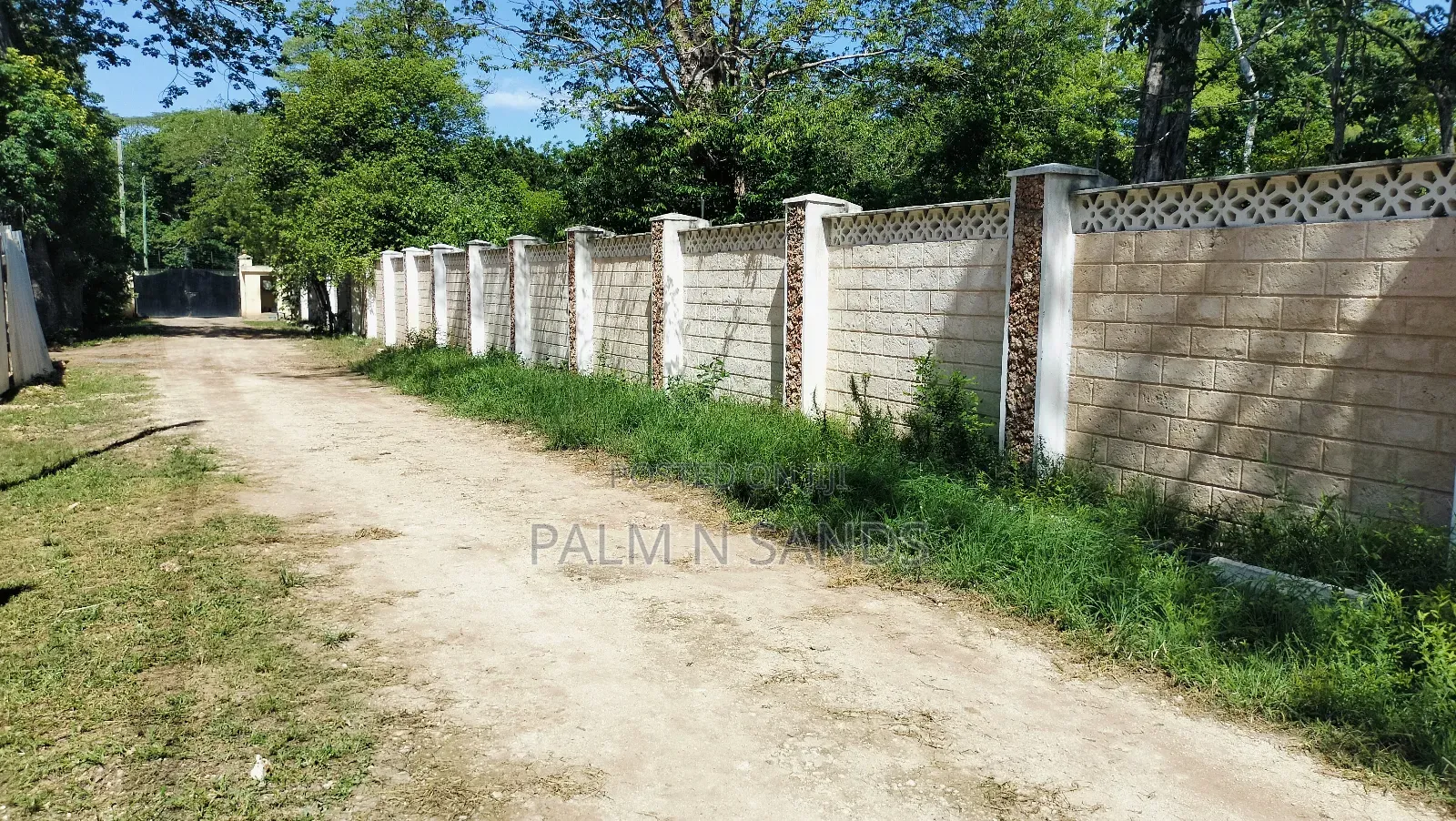 Half Acre Second Row Beach Plot on Sale! At in Diani