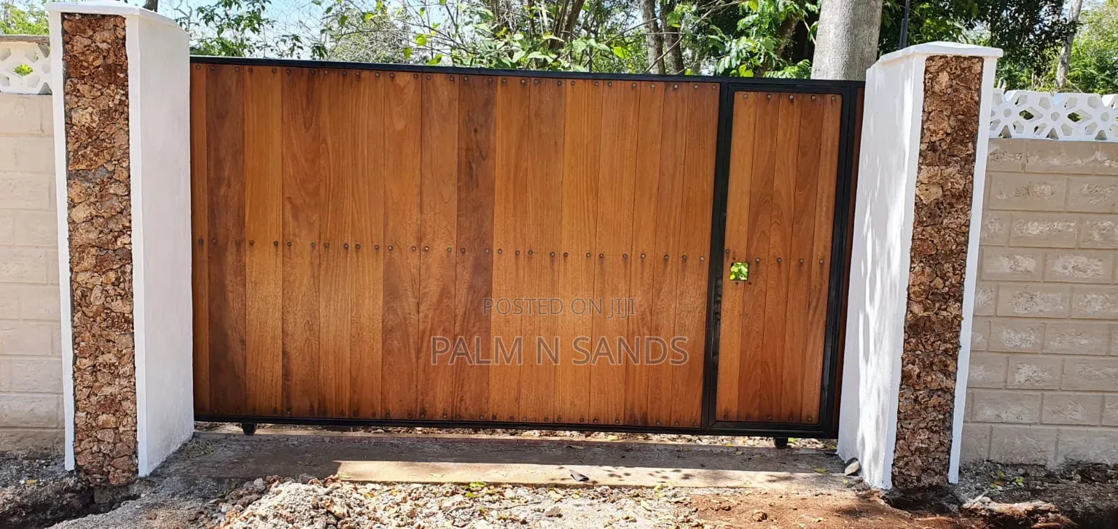 Half Acre Second Row Beach Plot on Sale! At in Diani