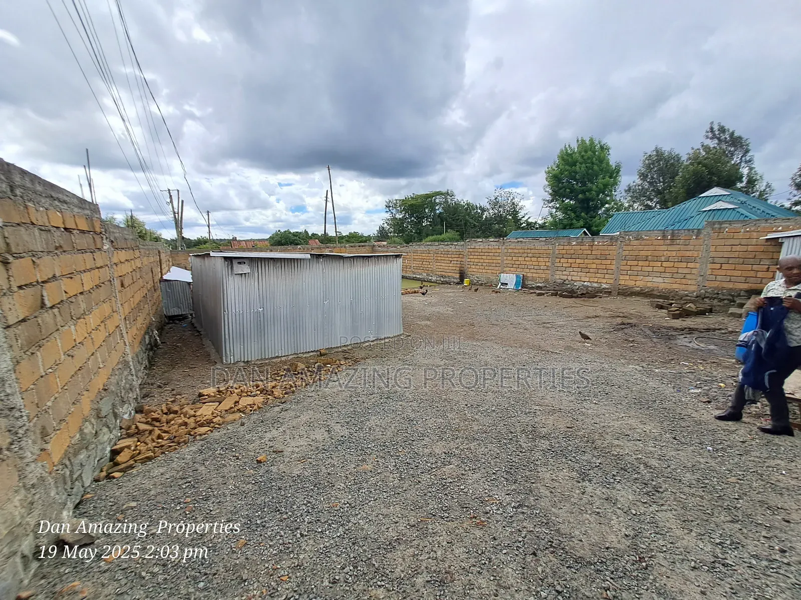 125 by 64 Piece of Land Ngong Ngere Rd for Sale Fully Fenced in Kibiku