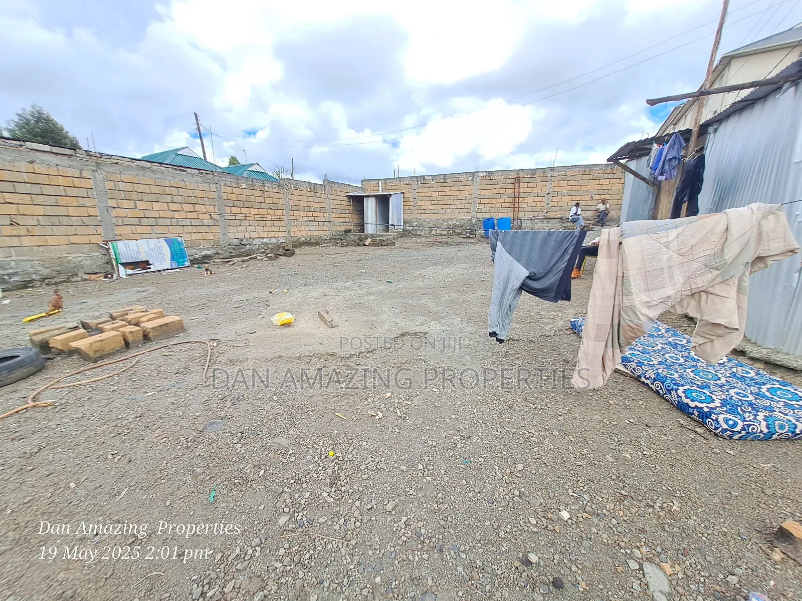 125 by 64 Piece of Land Ngong Ngere Rd for Sale Fully Fenced in Kibiku