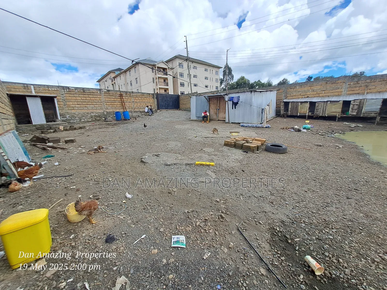 125 by 64 Piece of Land Ngong Ngere Rd for Sale Fully Fenced in Kibiku