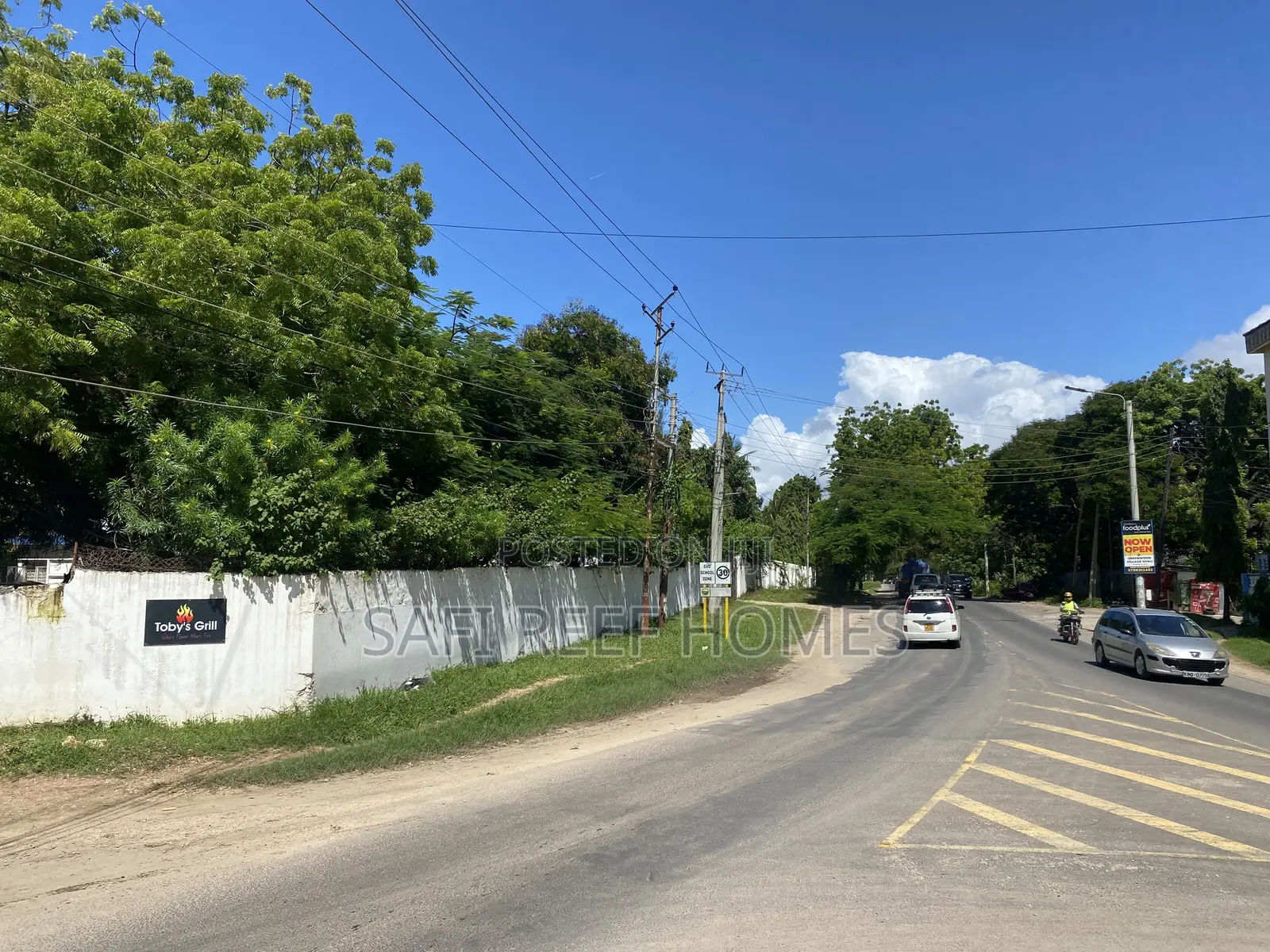 Prime 1 Acre Plot Touching Links Road for Sale in Nyali