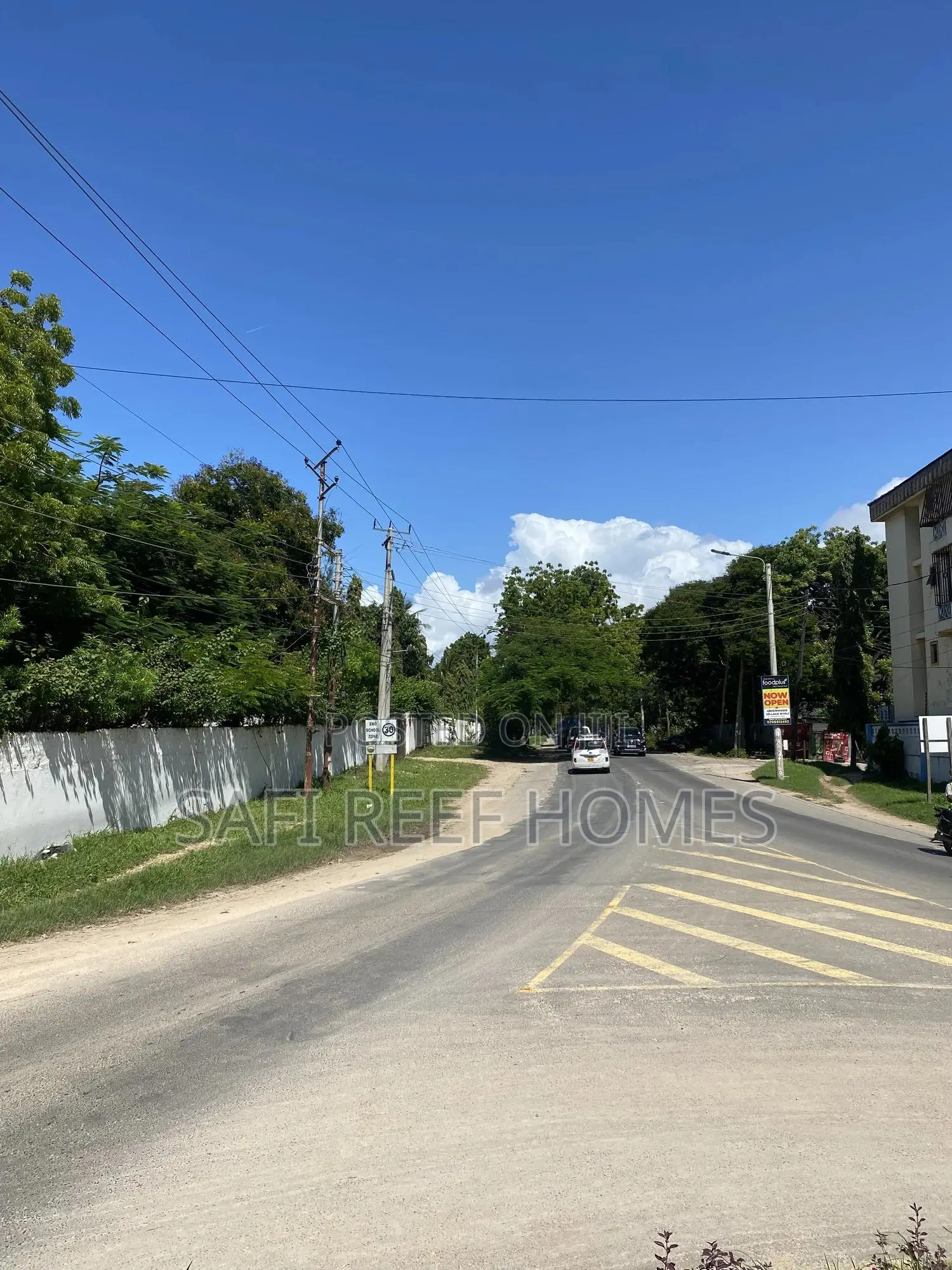 Prime 1 Acre Plot Touching Links Road for Sale in Nyali