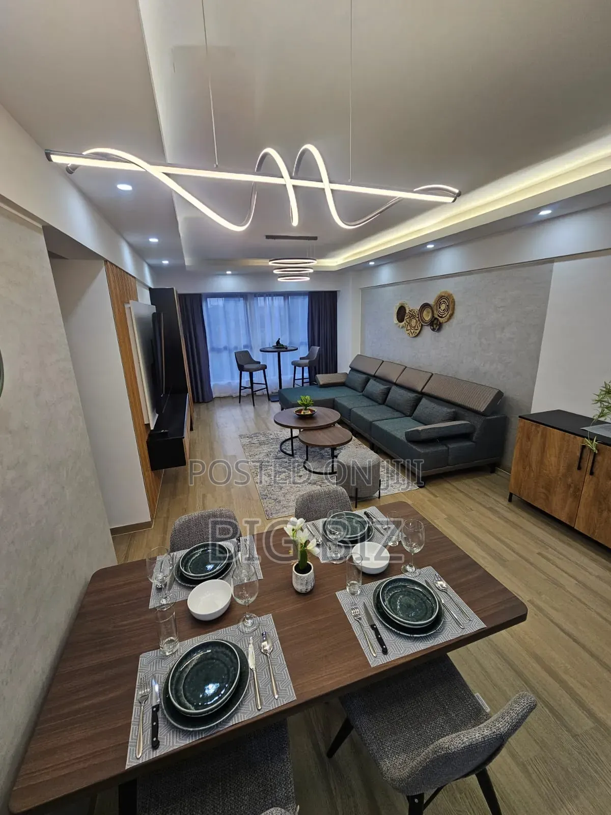 Furnished 1bdrm Apartment in 1/2Br Short 8K, Long, Westlands for rent in Westlands