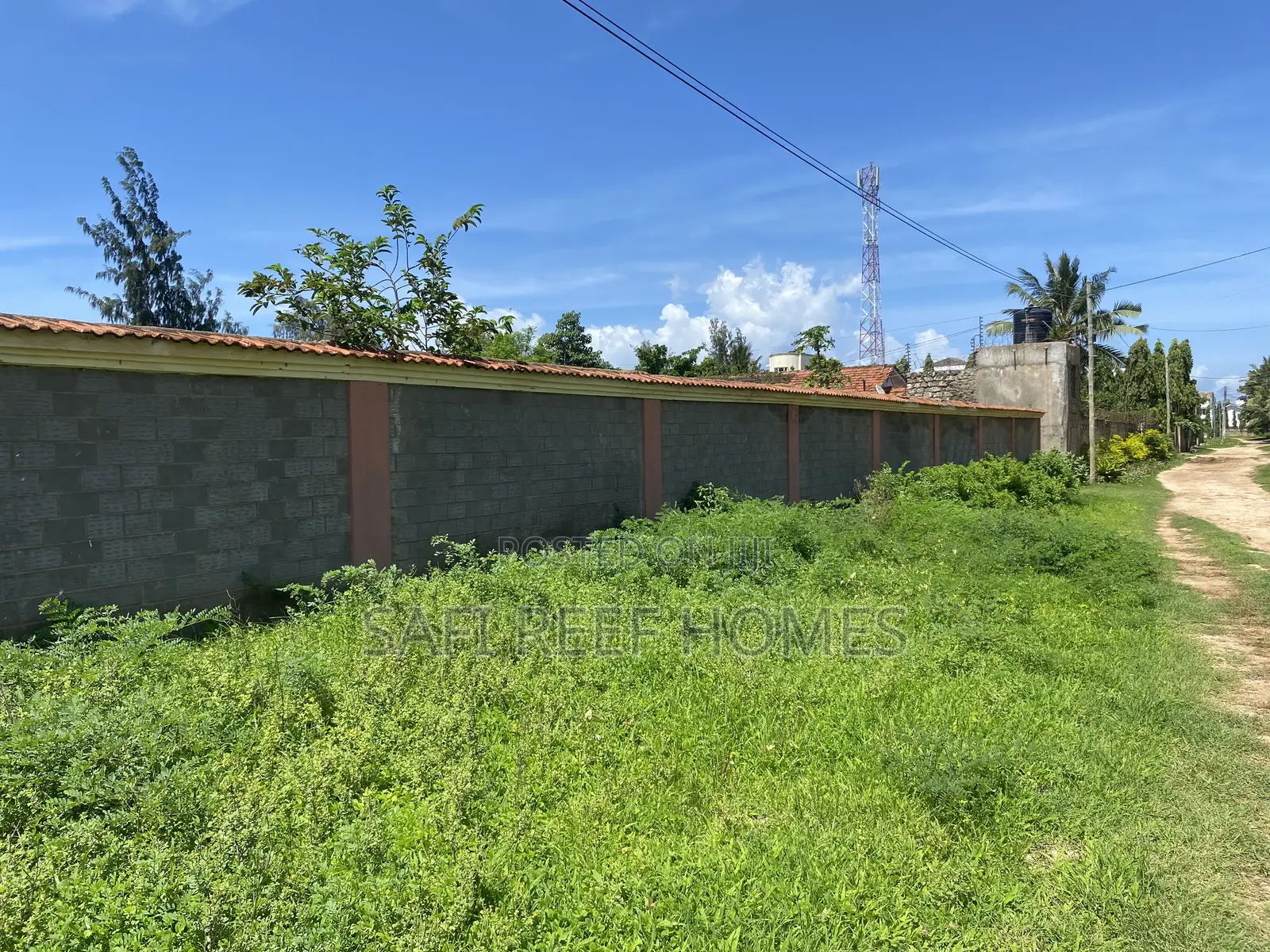 Prime Plot for Sale Shanzu With Wall in Shanzu