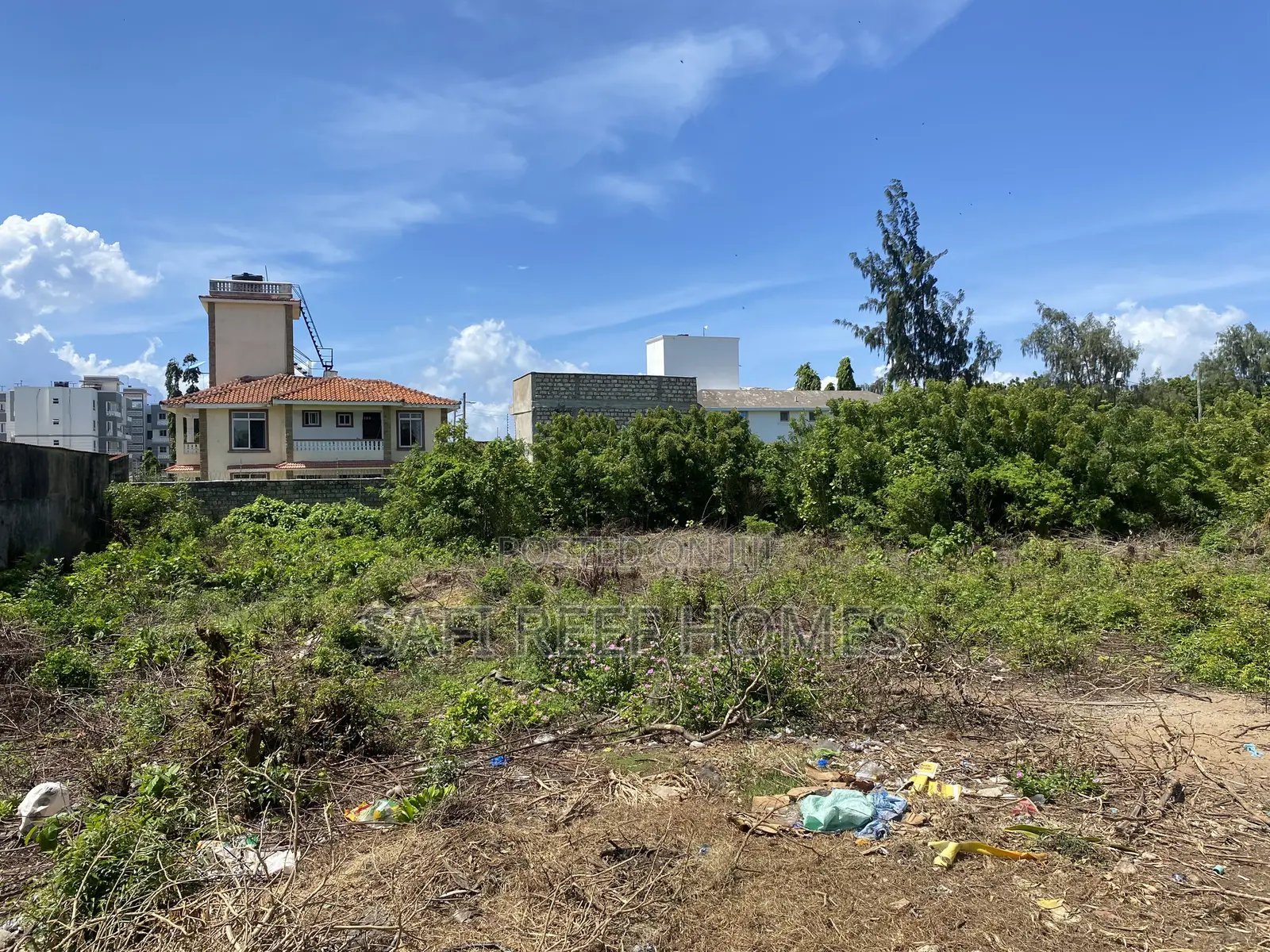 Prime Plot for Sale Shanzu With Wall in Shanzu