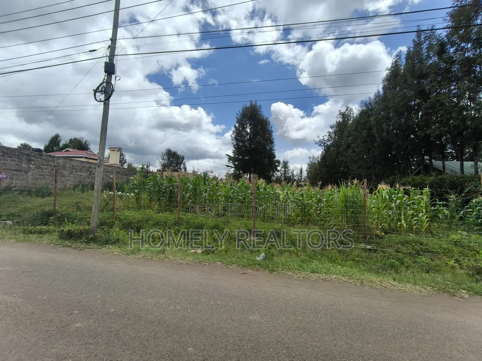 Half Acre Plot in Ngong, Along Merisho Rd, Touching Tarmac in Matasia