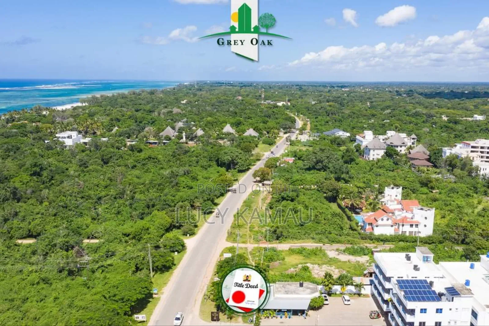 Prime 50x100 Plots in Diani ,900 Metres From the Beach. in Diani