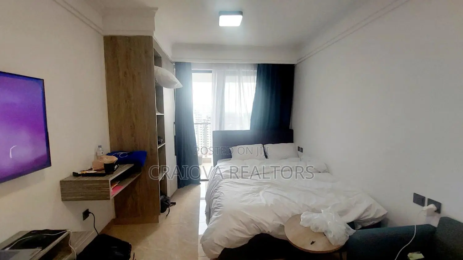 Furnished Studio Apartment in Kilimani for rent in Kilimani