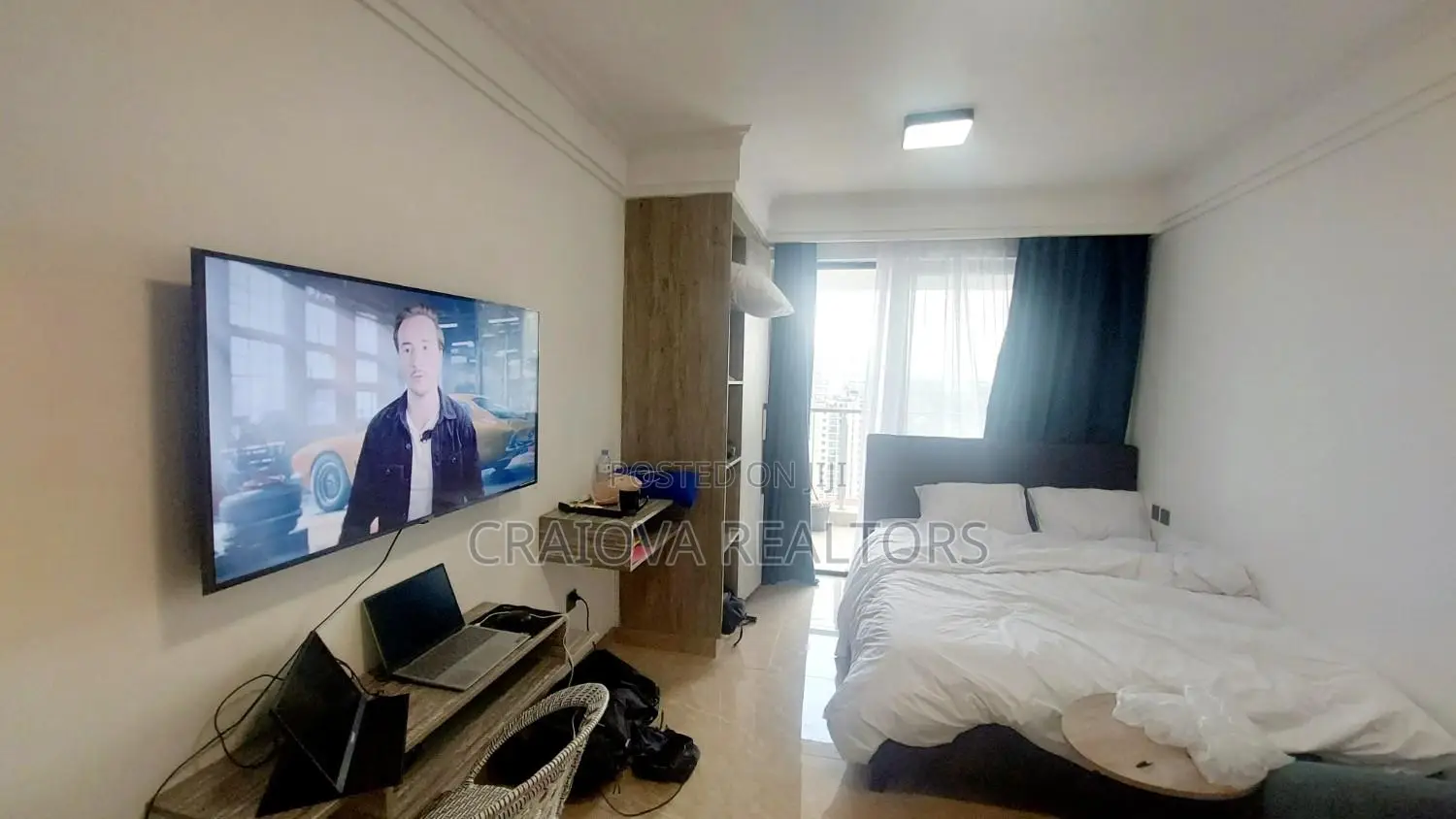 Furnished Studio Apartment in Kilimani for rent in Kilimani