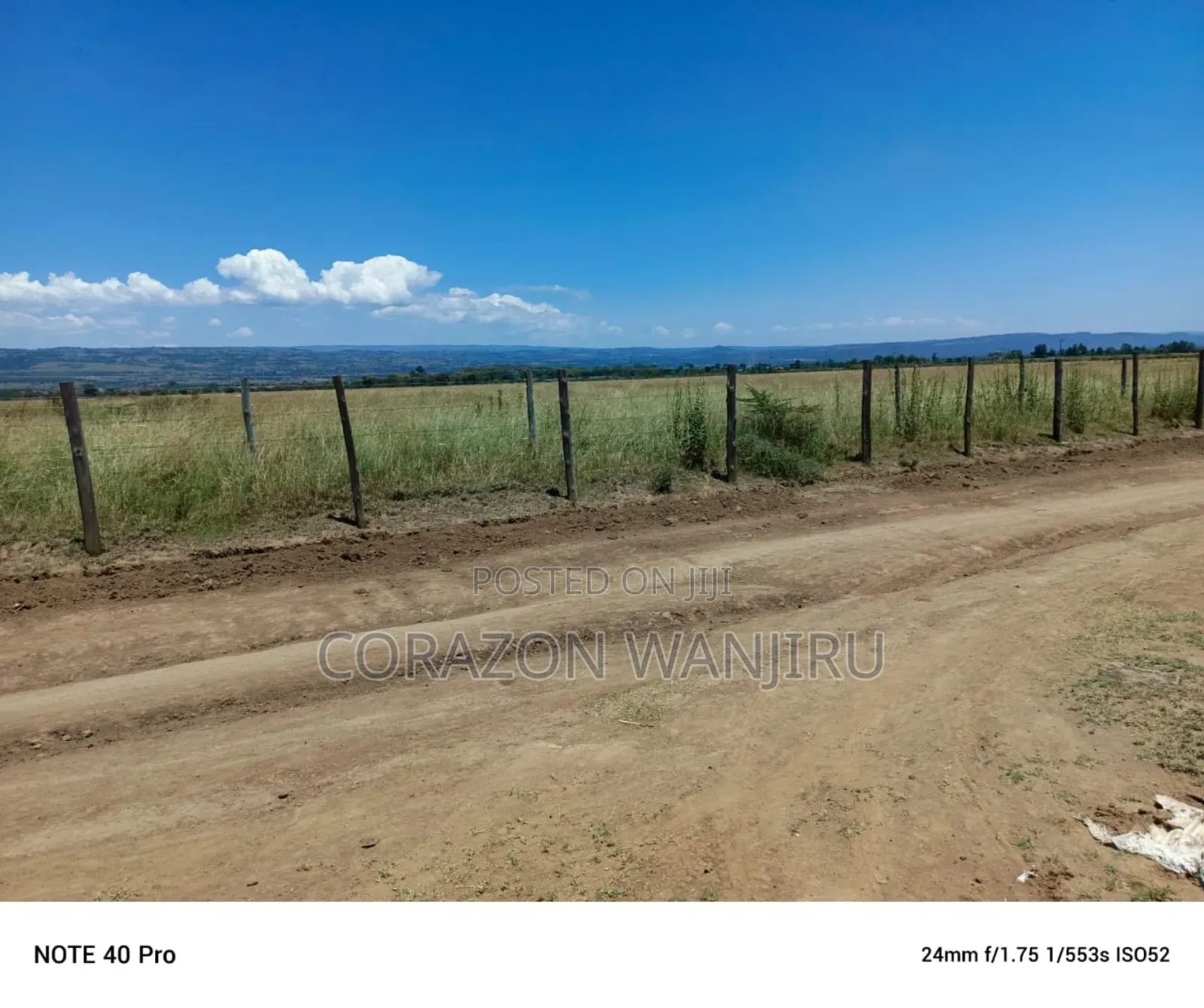50*100plots in Mutaita Stima Line in Kapkures