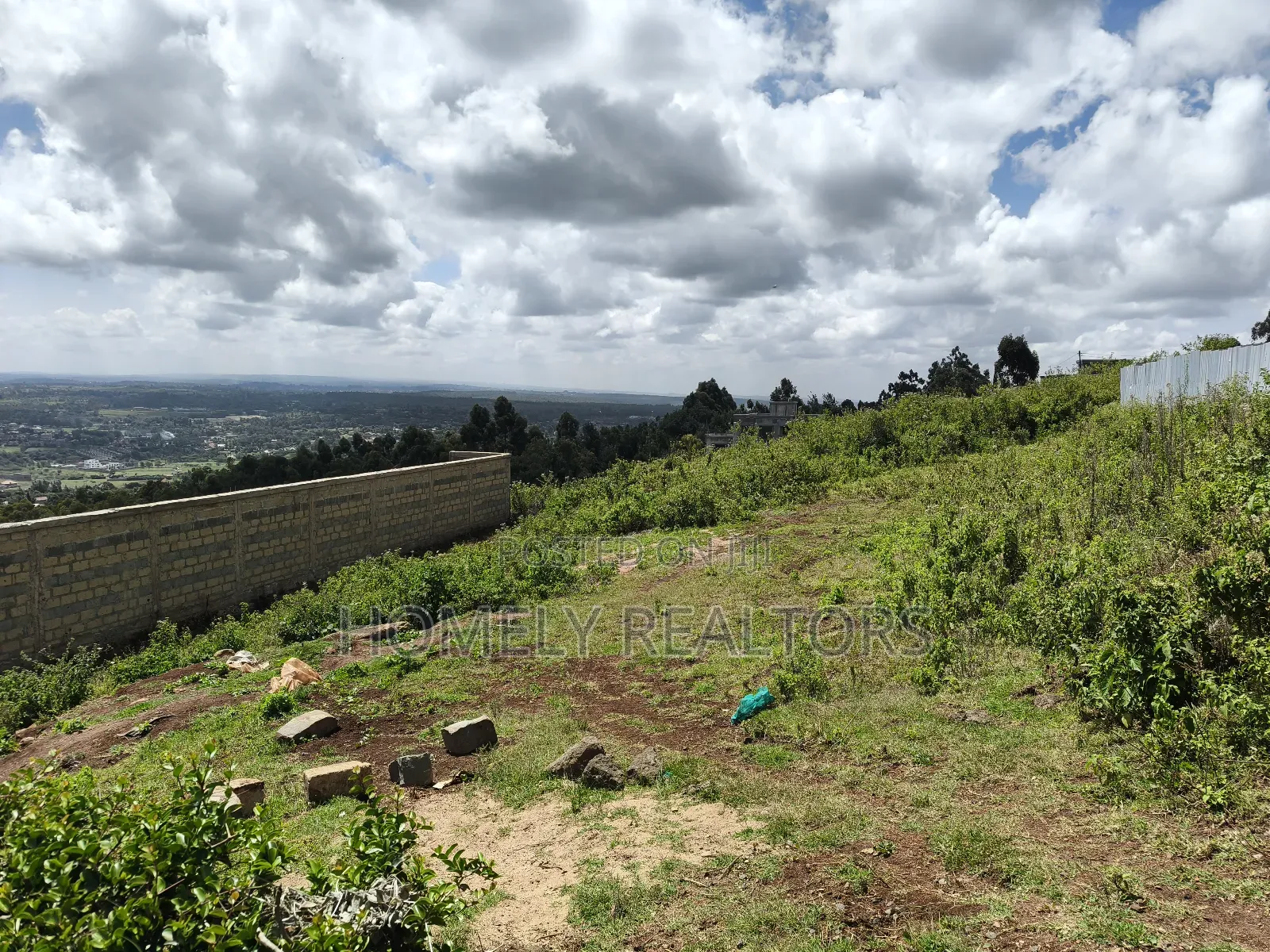 Quarter Acre Plot in Ngong's Maragara Road With Scenic View in Ngong