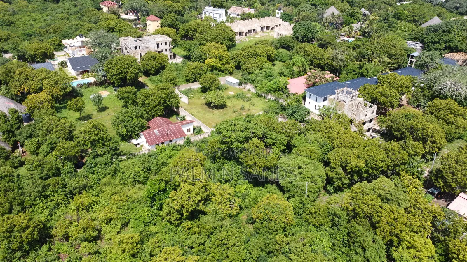Diani Fourth Row Beach Plot in Diani