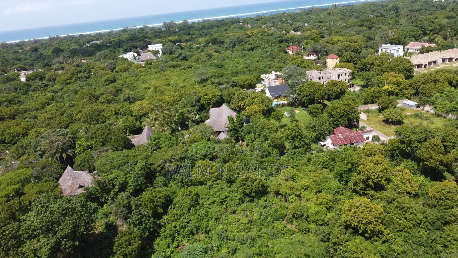 Diani Fourth Row Beach Plot in Diani