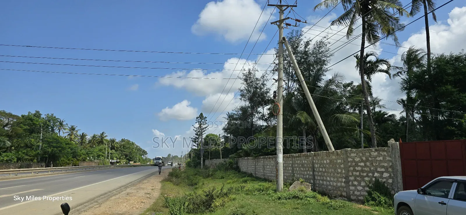 MBS-MLND Highway, 20-Acre Land for Sale in Mtwapa