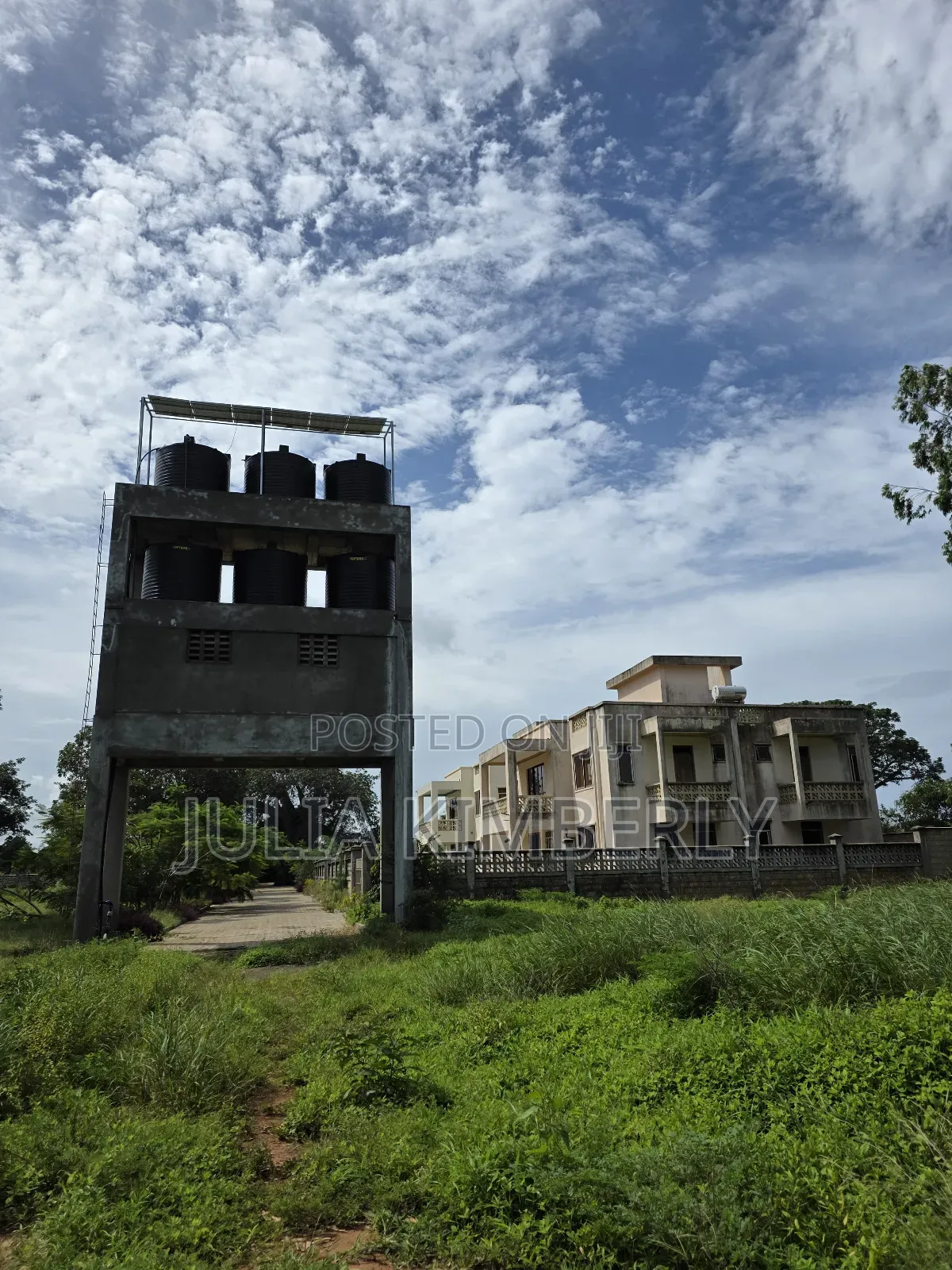 Bofa 50 by 100 With Cabro, Electricity and Water on Site in Kilifi Town