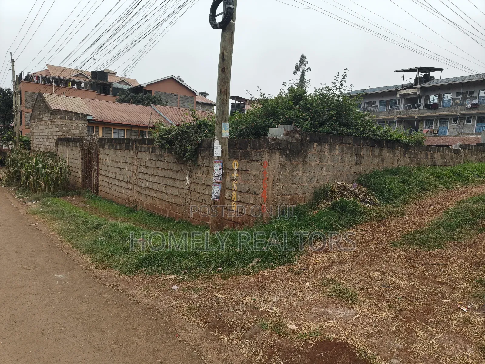 Commercial Eighth Acre Plot, Kikuyu Muthiga Touching Tarmac in Muthiga
