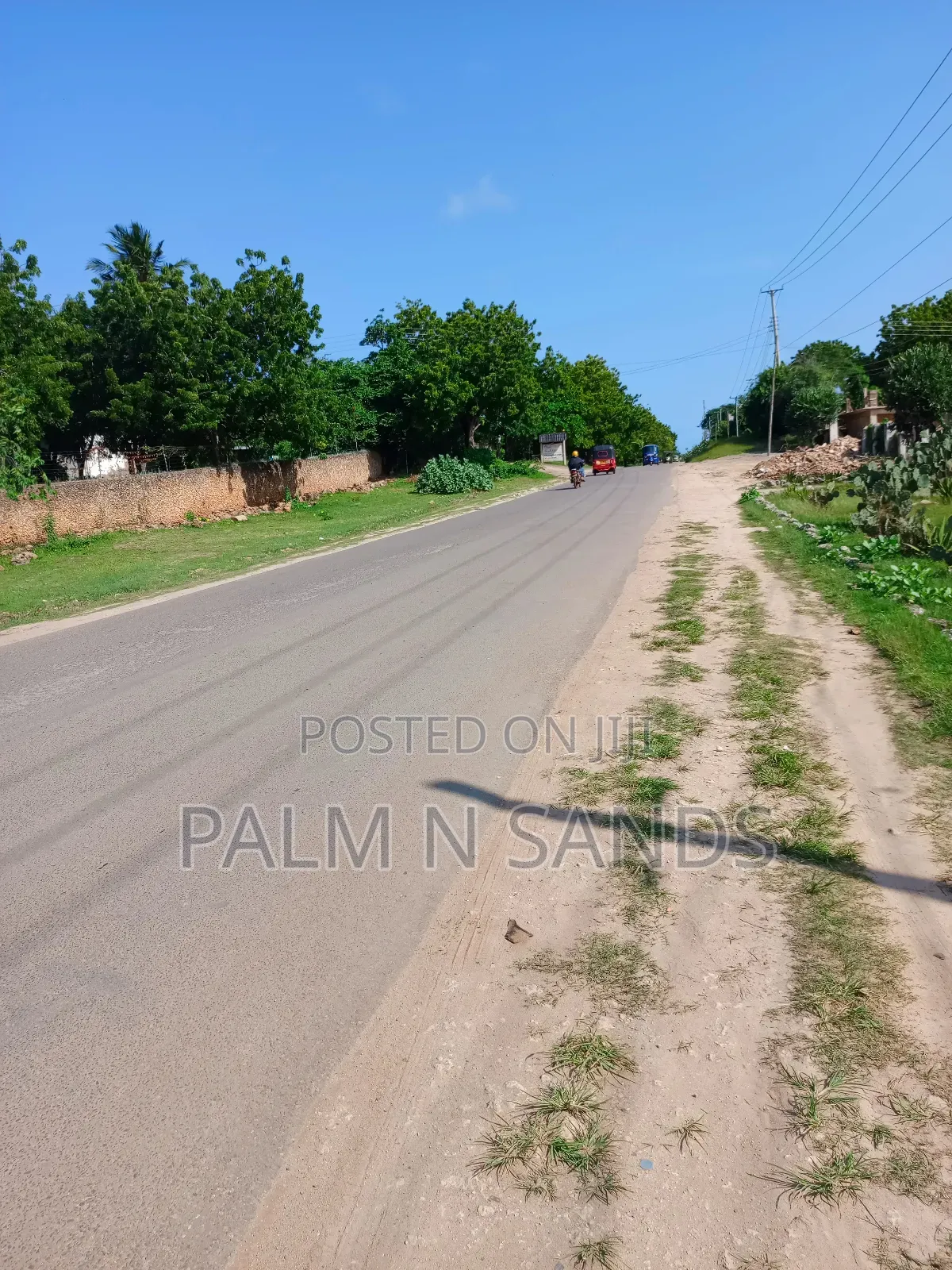 3.1 Acres Touching Diani Beach Road on Sale! in Ukunda