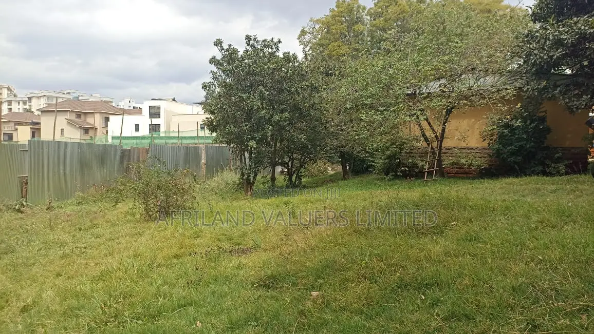 Prime 3/4 Acre Plot for Joint Venture in Kileleshwa Along Othaya Road in Kileleshwa