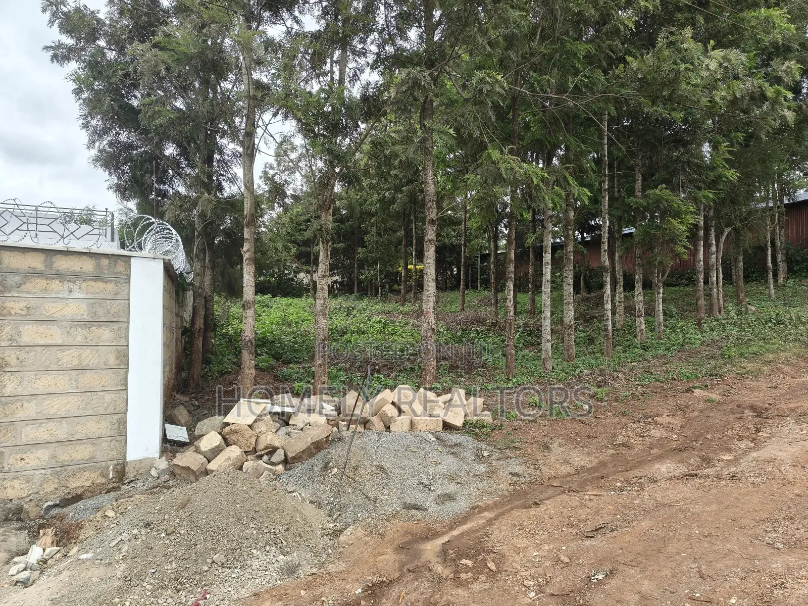 Residential Eighth Acre Plot in Ngong Along Maragara Road in Kibiku