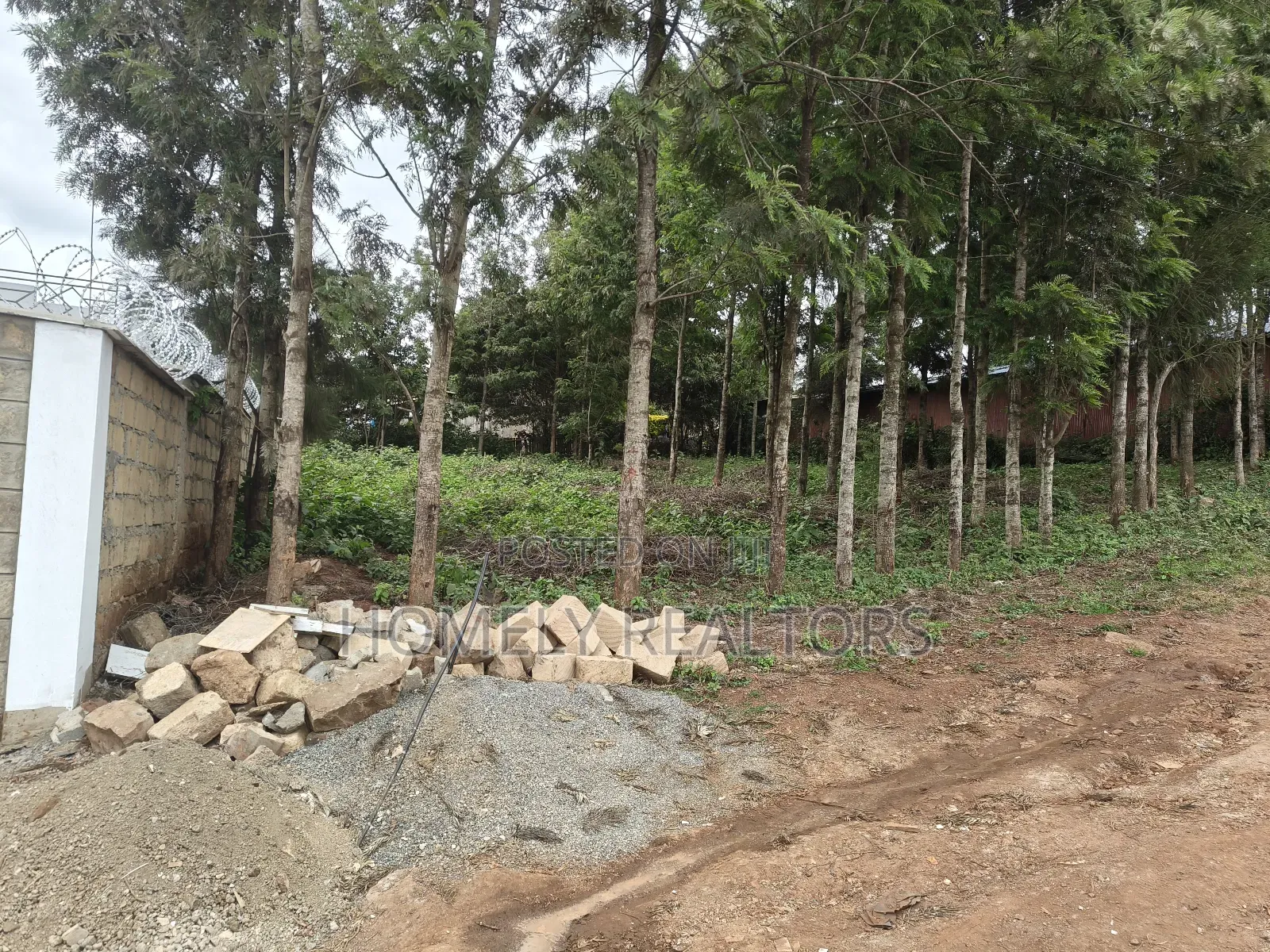 Residential Eighth Acre Plot in Ngong Along Maragara Road in Kibiku
