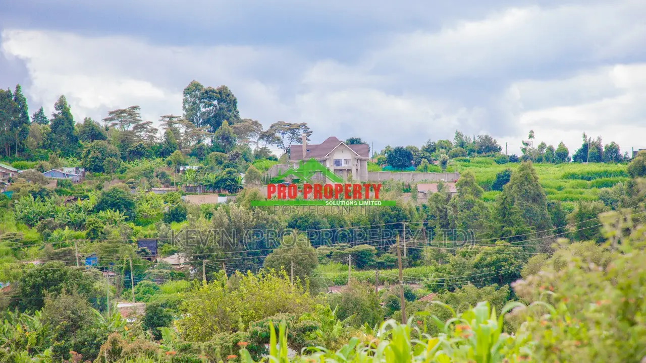 Prime Residential Plot for Sale in Kikuyu, Kamangu in Kikuyu