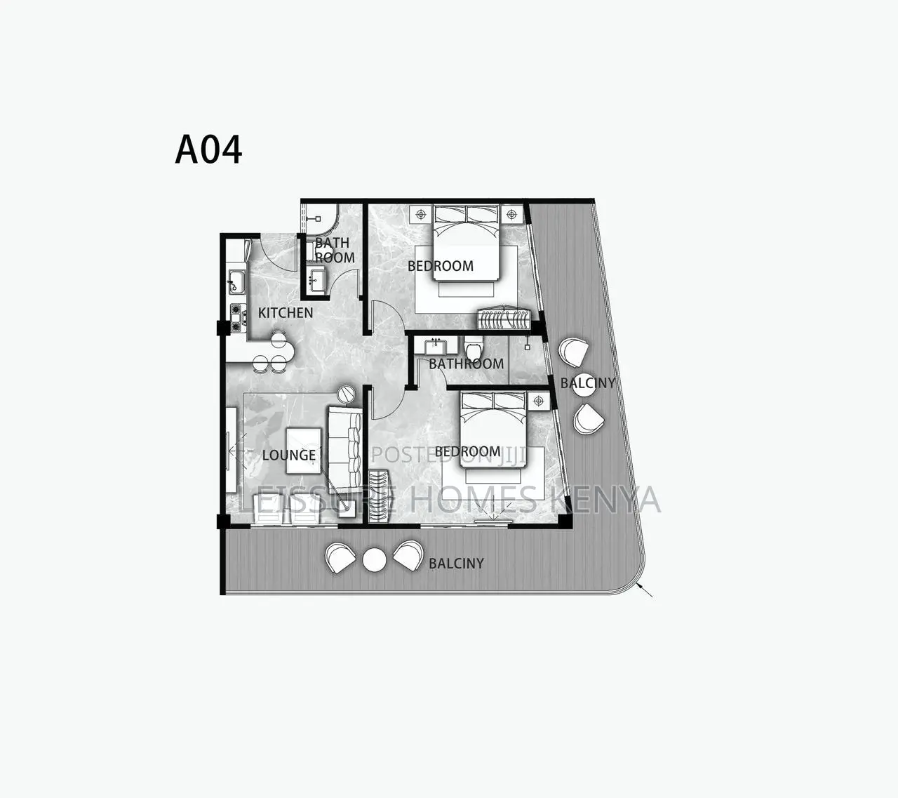 1bdrm Apartment in Westlands for sale in Westlands