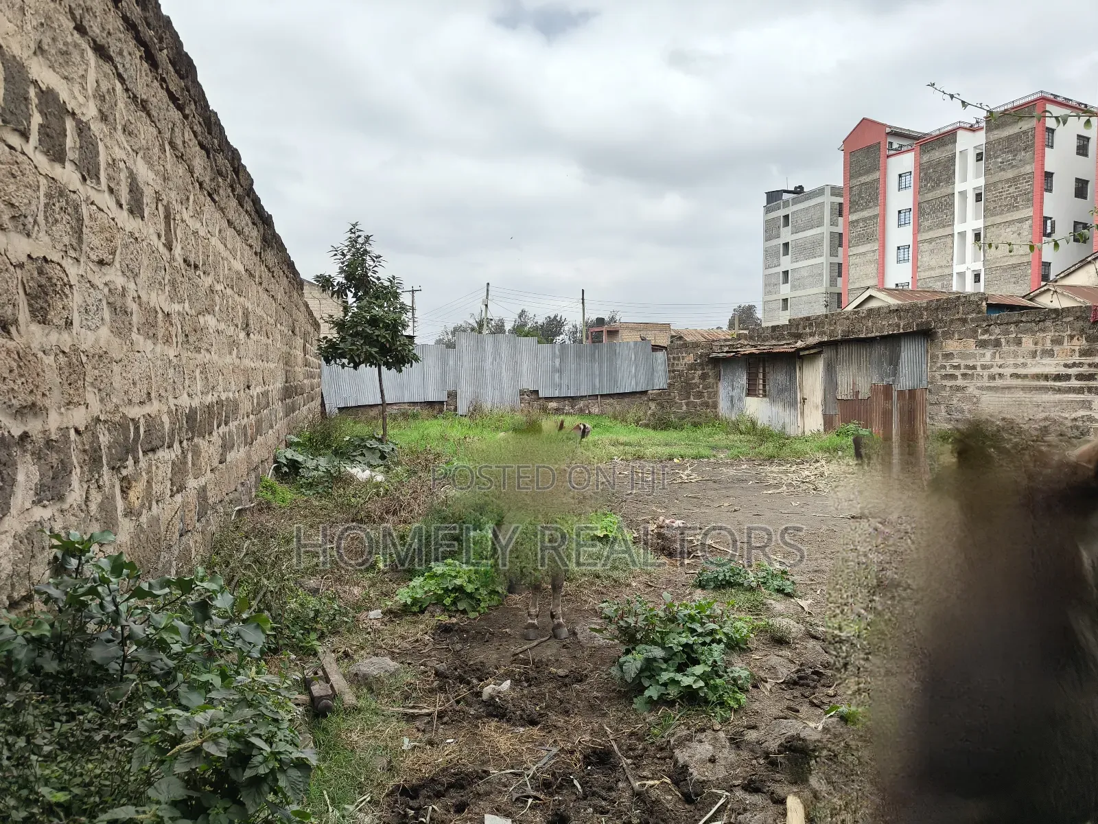 Commercial Eighth Acre Plot in Ngong Zambia 3rd Row Ngong Rd in Ngong