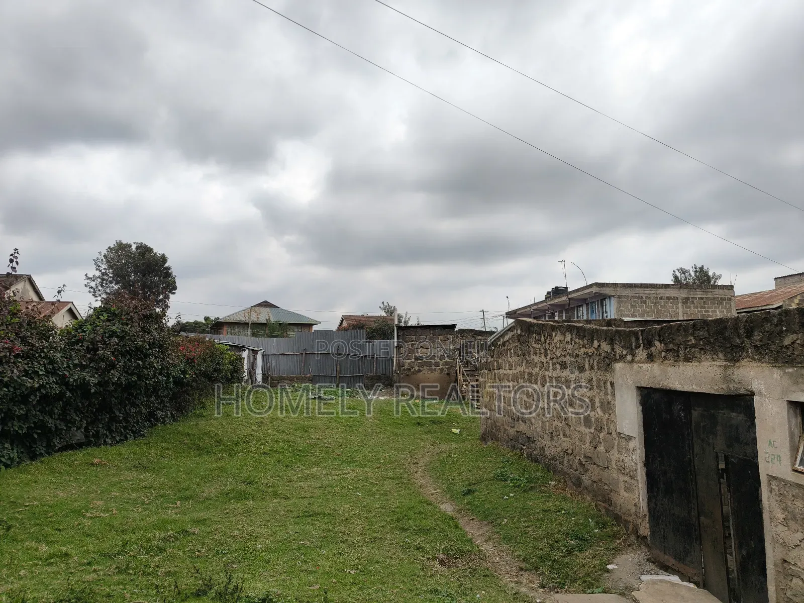 Commercial Eighth Acre Plot in Ngong Zambia 3rd Row Ngong Rd in Ngong