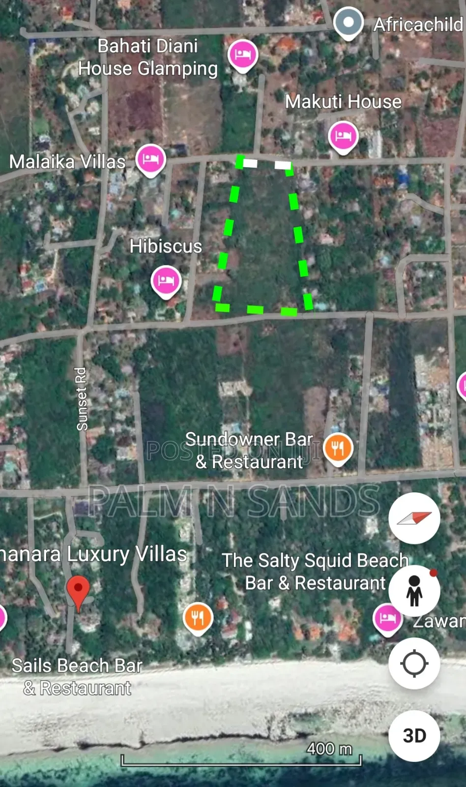Third Row Prime Plots on Sale!! At in Diani