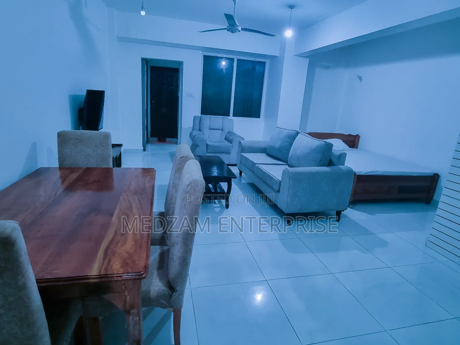 Furnished, Hotel, Airbnb One Bedroom With 2 Beds at Kisimani in Nyali