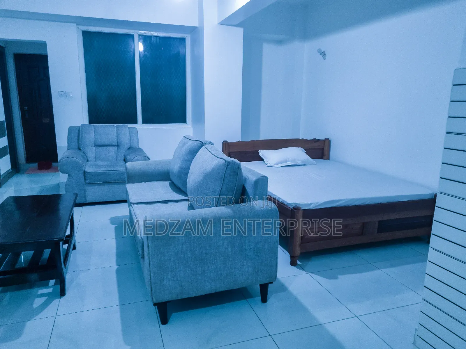 Furnished, Hotel, Airbnb One Bedroom With 2 Beds at Kisimani in Nyali