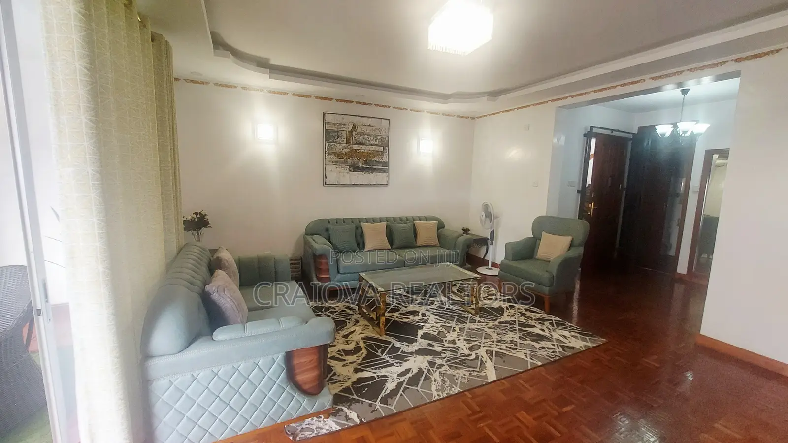 Furnished 3bdrm Apartment in Kilimani for rent in Kilimani