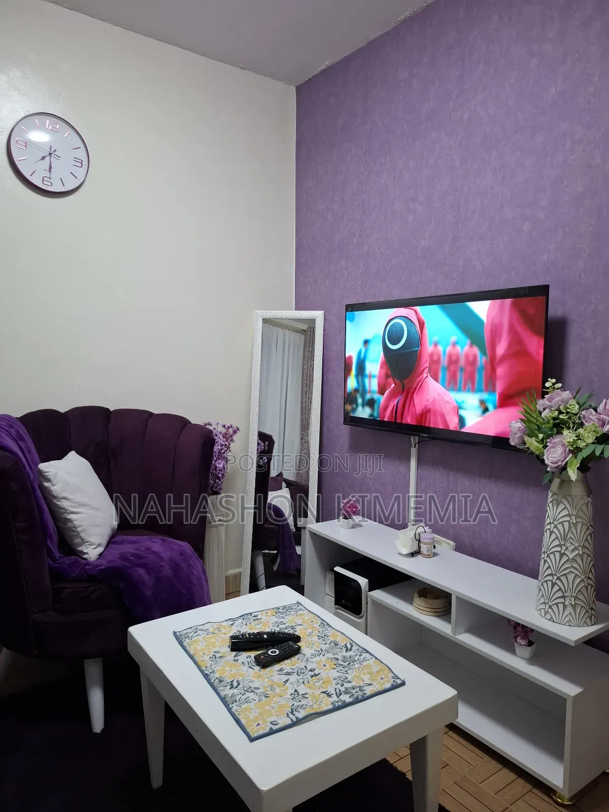Purple BNB One-Bedroom TRM Drive Roysambu Thika Road Nairobi Kenya in Roysambu