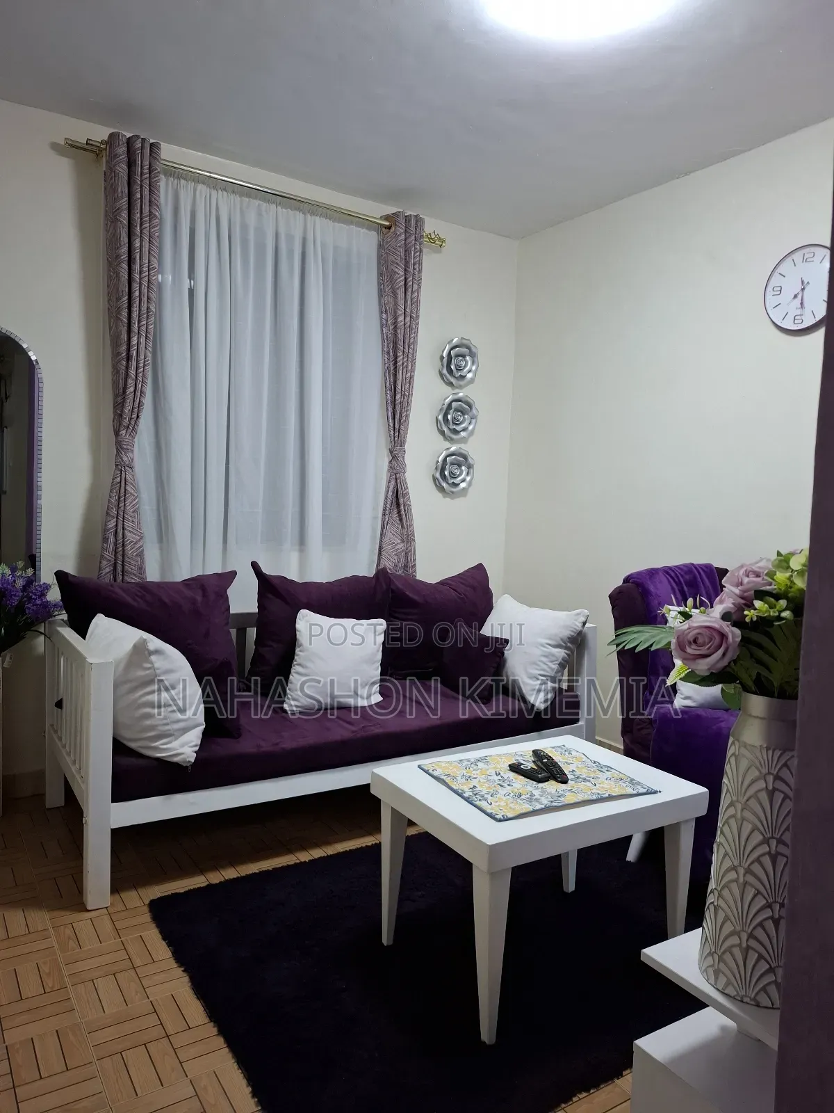 Purple BNB One-Bedroom TRM Drive Roysambu Thika Road Nairobi Kenya in Roysambu