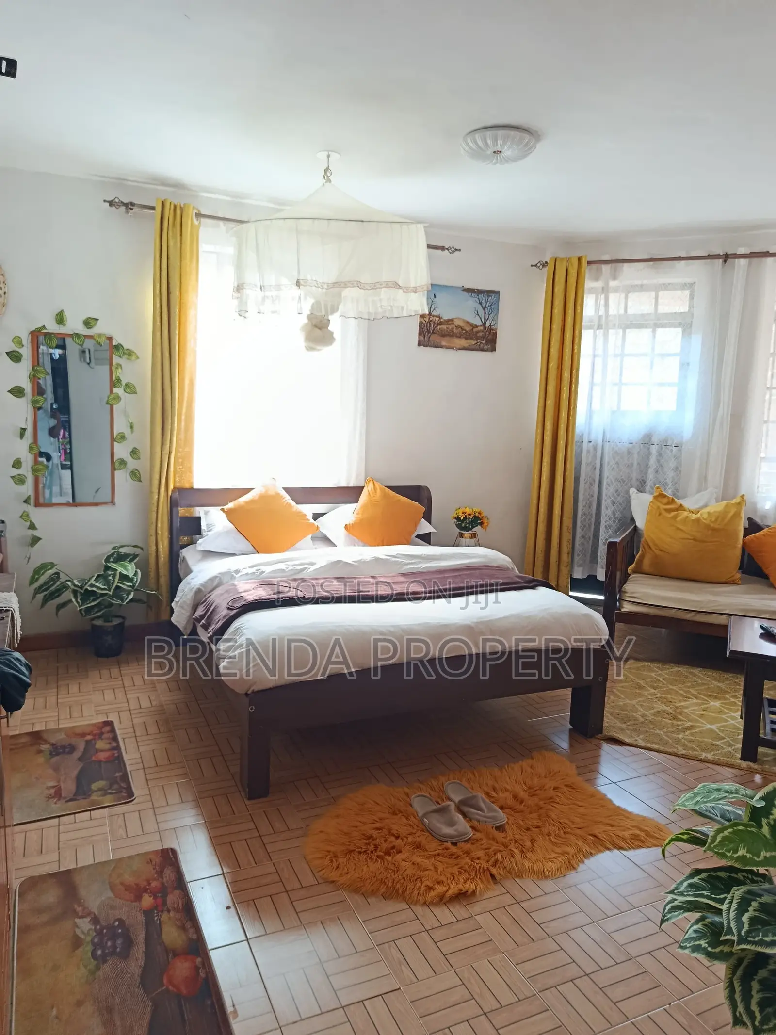 A Cozy Vibrant Studio Airbnb Apartment Along TRM Drive, Roysambu. in Roysambu
