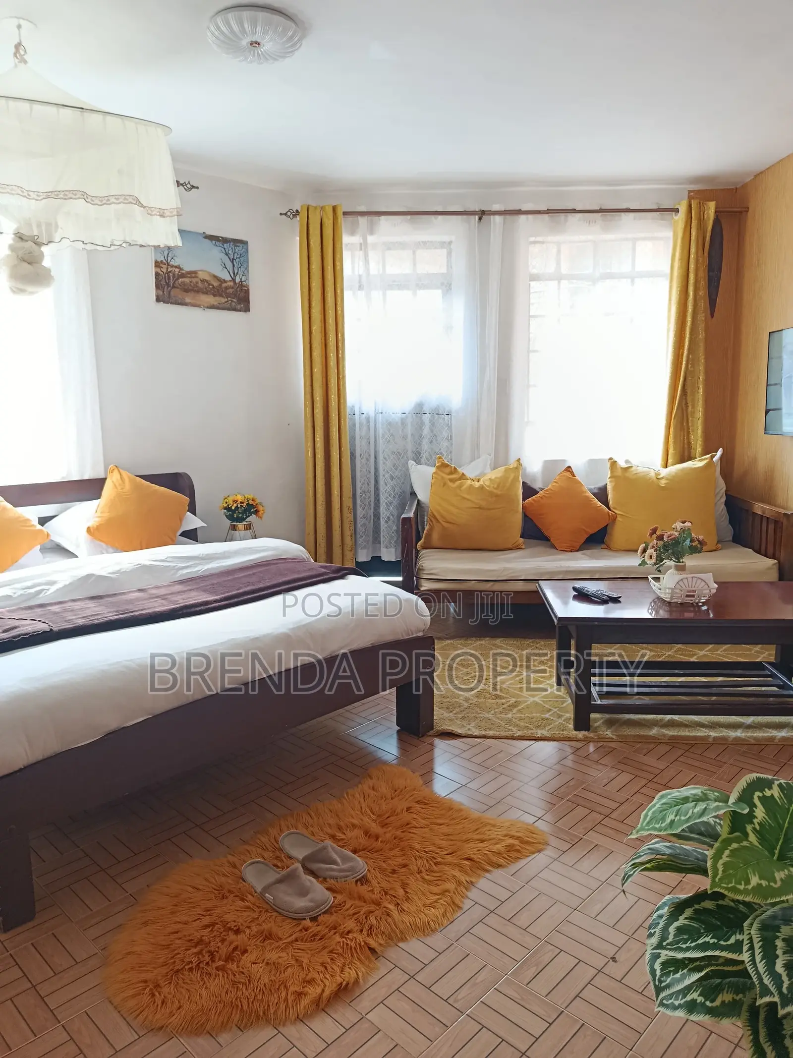 A Cozy Vibrant Studio Airbnb Apartment Along TRM Drive, Roysambu. in Roysambu