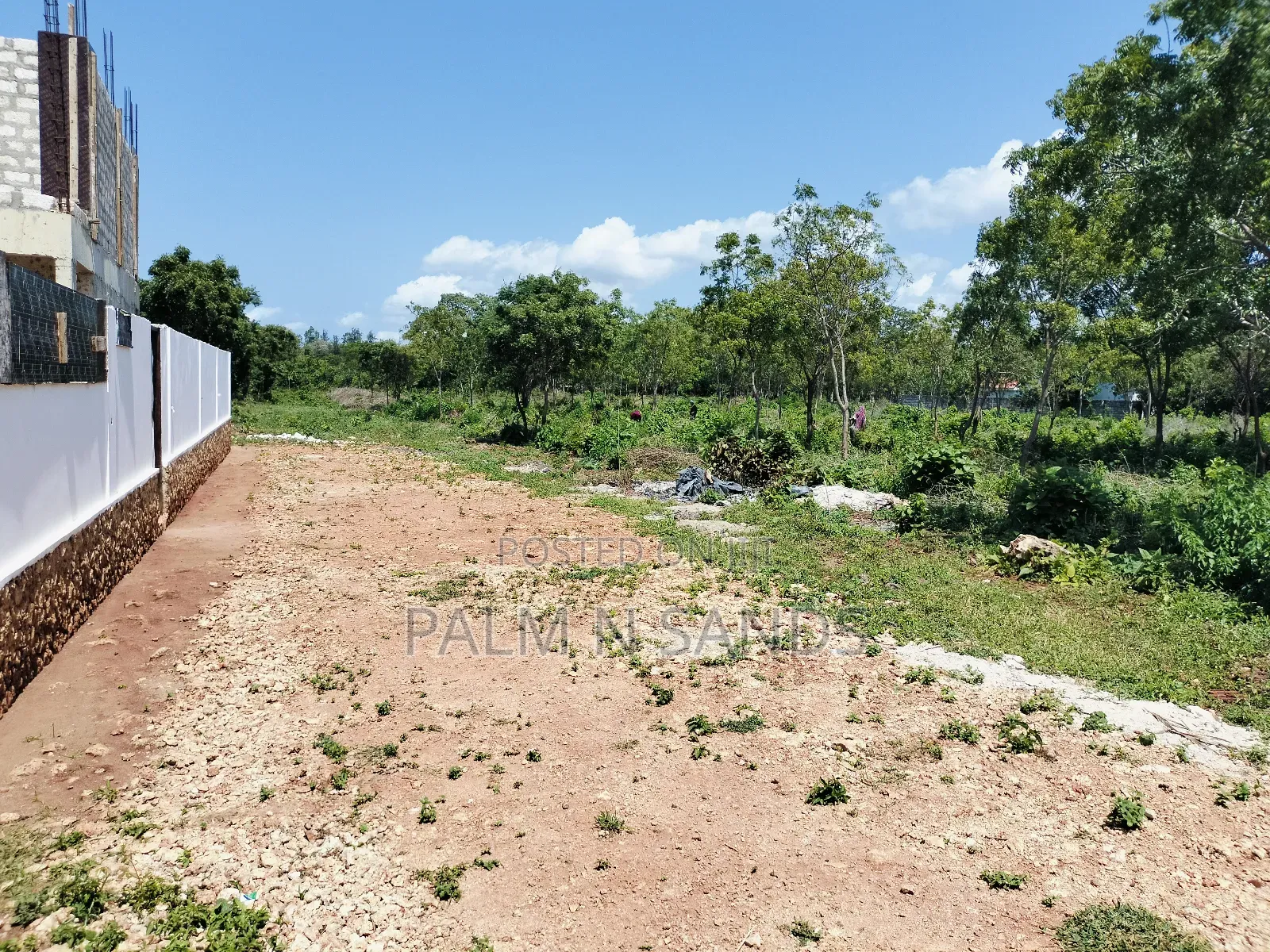 Diani Half Acre Land Near Nomads Beach in Diani