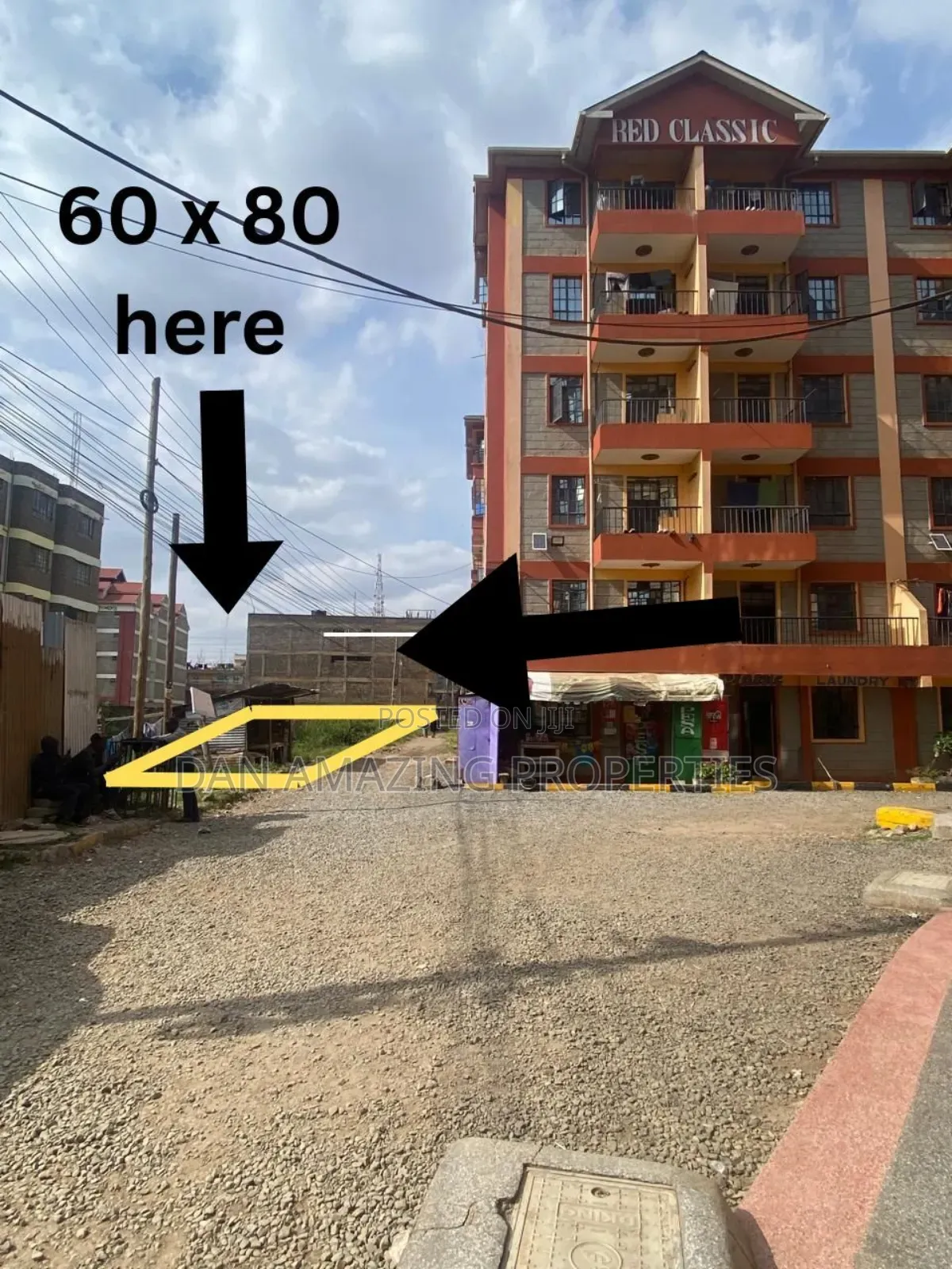 60 by 80 Plot in Juja Town for Sale Ideal for High Rise Apartments in Juja