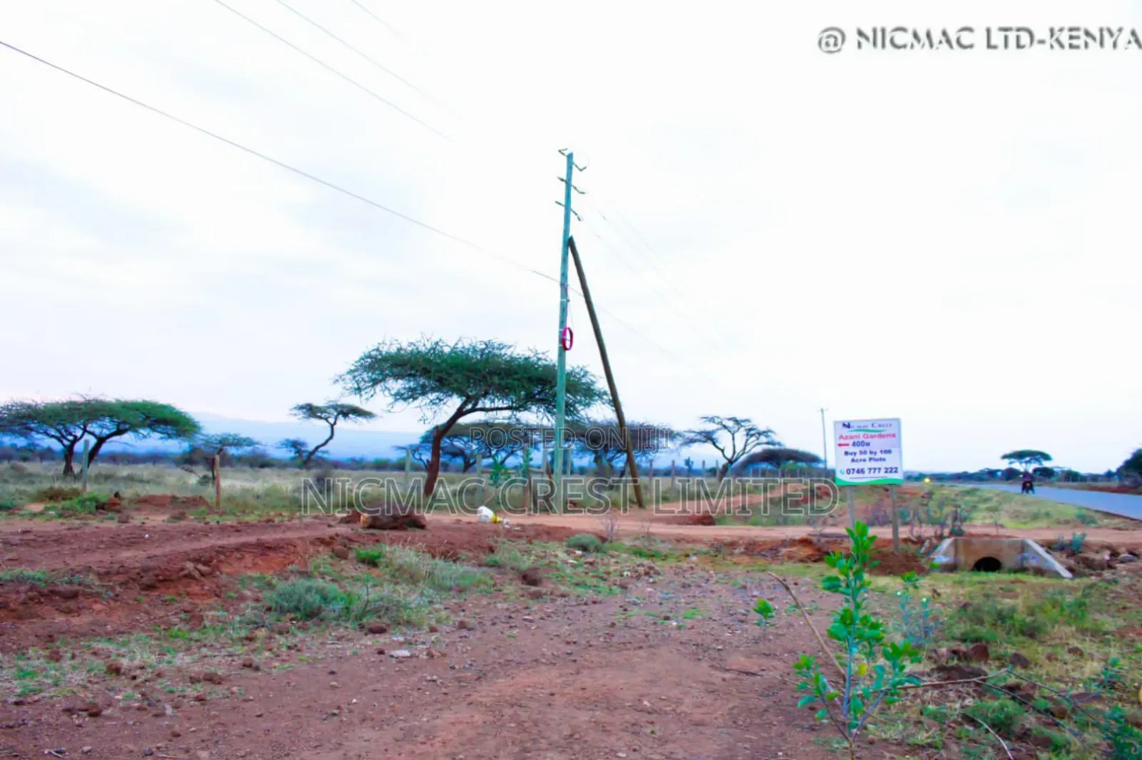 50 by 100 Plots for Sale in Ewaso Kendong