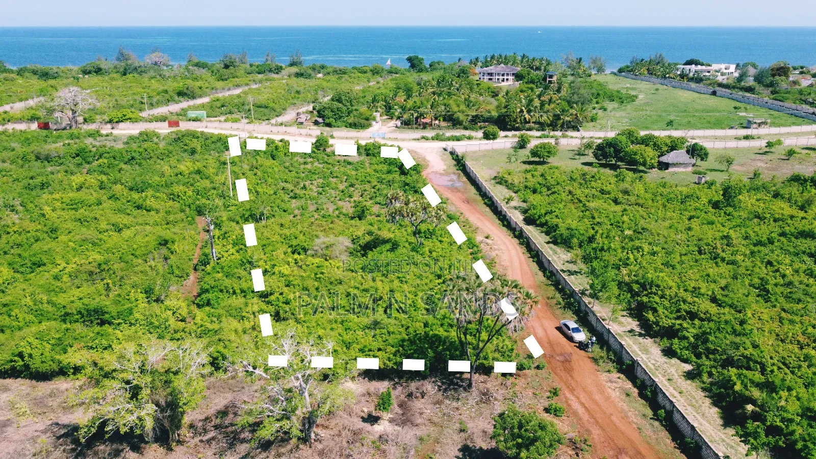 Galu Kinondo 3 Acres on Sale in Diani
